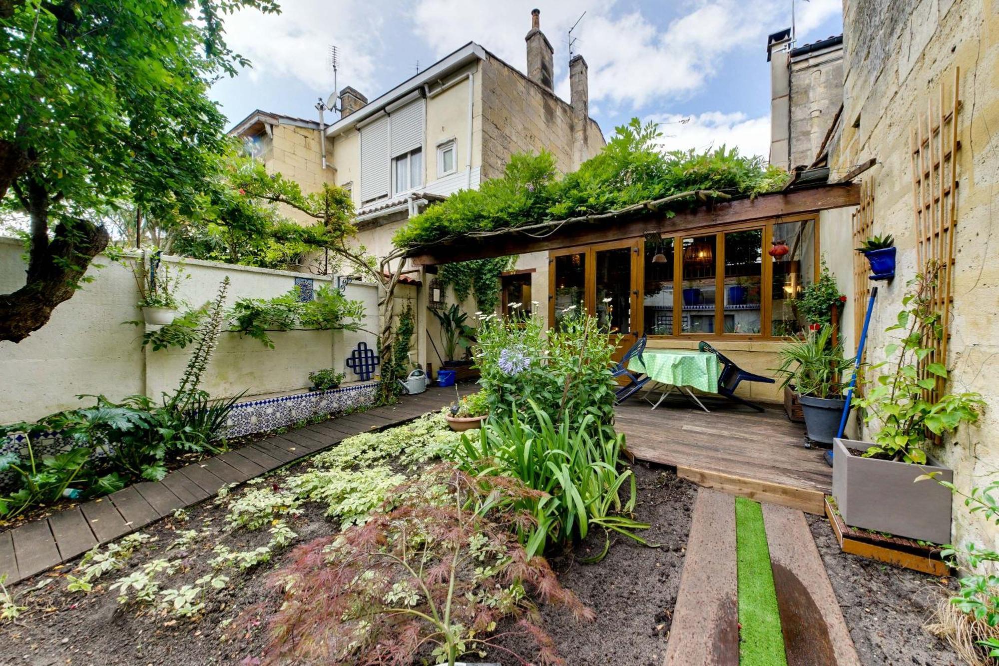 Superbe Maison En Pierre Bordelaise Burdeos Exterior foto