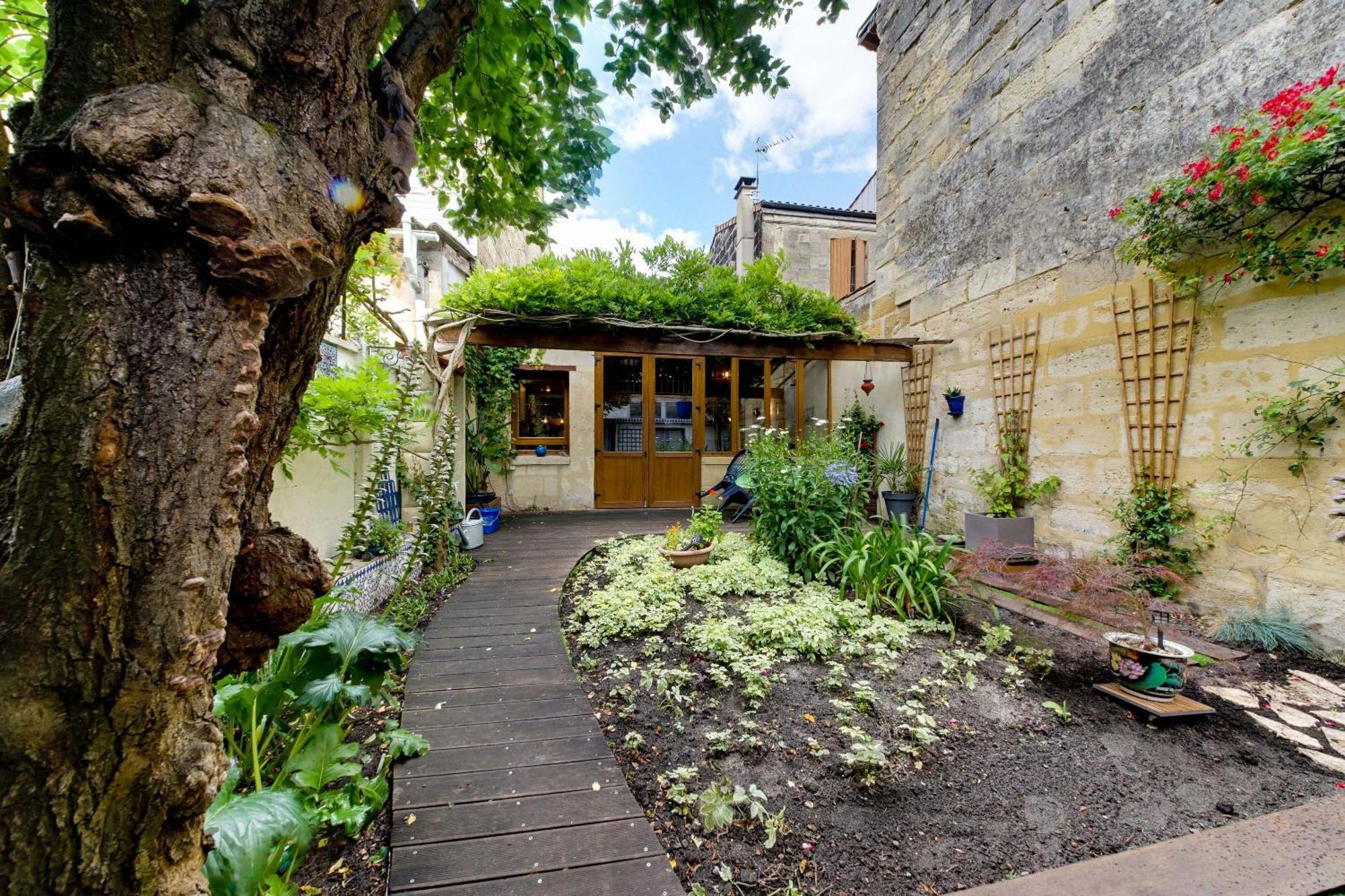Superbe Maison En Pierre Bordelaise Burdeos Exterior foto